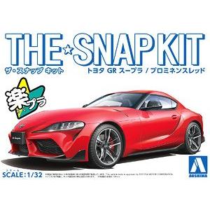 AOSHIMA 058855-10-A 1/32 豐田汽車 SPRA牛魔王GT轎跑車/火紅色/免黏合免塗裝,卡緊/SNAP系列