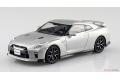 AOSHIMA 056417-07-D 1/32 快樂做模型系列--#07-D 日產汽車 GT-R轎跑車/超級金屬色/免膠水黏合.卡緊SNAP模型