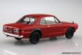 AOSHIMA 058848-09-C 1/32 日產汽車 2000GT-R轎跑車/紅色/免黏合免塗裝,卡緊/SNAP系列