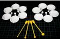 U-STAR UA-90118 模型塗料專用塗料皿(加送調色棒) MODEL PAINT SPECIAL COATING DISH
