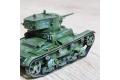 預先訂貨--PLATZ GP-72-32 1/72 WW II蘇聯.陸軍 T-26輕型坦克/少女與坦克.繼續高中塗裝式樣 