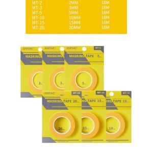 DSPIAE MASKING 團購.MT-2/MT-3/MT-5/MT-10/MT-15/MT-20遮蓋膠帶組(不拆賣) MASKING TAPE SET(DO NOT BREAK UP)