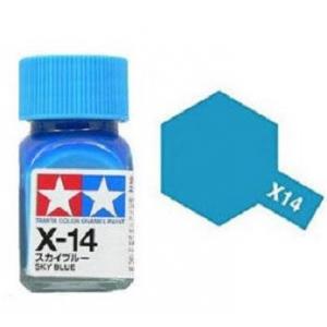 TAMIYA x-14  琺瑯系油性/天藍色 SKY BLUE 45135132