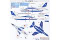 PLATZ SP-157 1/144 日本.航空自衛隊  三菱公司T-4'海豚'戰鬥教練機/藍色衝擊表演小組2021年式樣/初回特典式樣