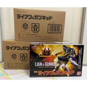魂商店限定--BANDAI BC-50354 SUPER MINIPLA勇者指令系列--狂獅&砲星人  LIAN & GUNKID@@