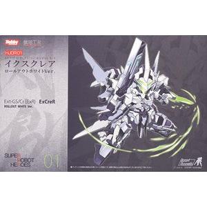 橘貓工業 HJOR-01 SUPER ROBOT HEROES.閃創SD系列--EXt-GS/Cr[EXR].EXCreR/白色版