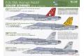 PLATZ FC-16 1/144 美國.波音公司 F/A-18'大黃蜂式'戰鬥攻擊機/澳洲空軍式樣/2架入
