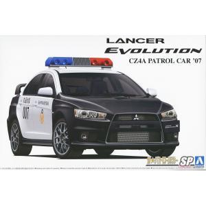 AOSHIMA 06281 1/24 三菱汽車 CZ-4A Lancer Evolution X警用巡邏車/2007年台北市警局式樣.限量生產