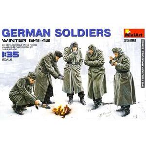 MINIART 35218 1/35 二戰德國.陸軍 1941-42年冬季士兵人物@@