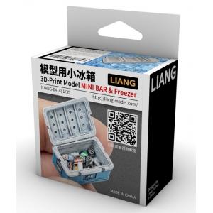 LIANG MODELS 0414 1/35 3D列印模型用小冰箱  MINI BAR &  FREEZER