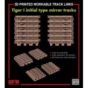麥田模型/RFM MODELS RM-2019 1/35 WW II德國.陸軍 3D列印.Pz.Kpf.VI'老虎I'極初期生產型活動鏈接式履帶