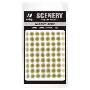 VALLEJO SC-403 場景用品--米色草叢  WILD TUFT--BEIGE