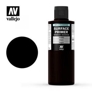 團購.VALLEJO 74.602 黑色底漆補土 SURFACE PRIMER .BLACK