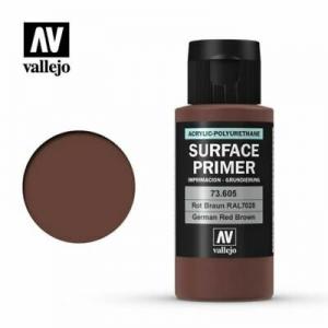 團購.VALLEJO 74.605 德國紅棕色底漆補土 SURFACE PRIMER GERMAN RED BROWN