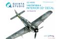團購 QUINTA STUDIO QD48080 1/48 WW II德國.空軍 福克.沃夫公司FW-190A-4型戰鬥機適用立體彩色貼紙