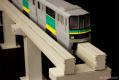PLUM PP-098 1/150 科學超電池砲.學園都市單軌電車@@
