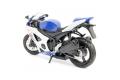 童友社/DOYUSHA 50335 1/12 完成品--鈴木機車 GSX-R1000摩托車/藍色