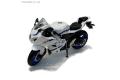 童友社/DOYUSHA 50336 1/12 完成品--鈴木機車 GSX-R1000摩托車/白色@@
