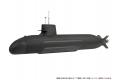 MONOCHROME MCT-108 1/144 日本海上自衛隊  三菱重工公司SS-501'蒼龍級/SORYU'潛水艇@@