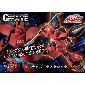 魂商店限定--BANDAI 550860 G FRAME機動戰士鋼彈盒玩--MS-14J/BR'捷爾古格' GELGOOG VERTEX TESTAROSSA