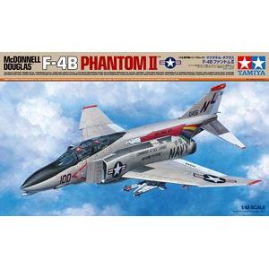 團購.TAMIYA 61121 1/48美國.海軍 麥道公司 F-4B'幽靈.鬼怪/PHANTOM II'戰鬥轟炸機