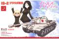 PLATZ GP-19 1/35 WW II蘇聯.陸軍  IS-2'史大林'坦克/少女與戰車/真理高...