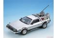 AOSHIMA 059166-BT-1 1/24 回到未來 PART.1'迪羅倫公司/DeLorean'DMC-12汽車.時光機/再版