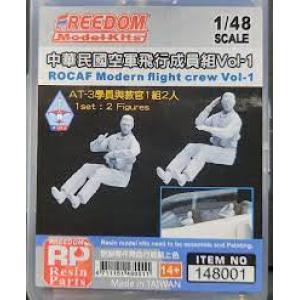 FREEDOM 148001 1/48 中華民國.空軍 飛行員成員組VOL.1