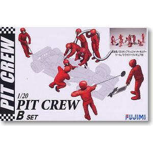 FUJIMI 116570 1/20 方程式賽車適用維修區/PIT人物B組