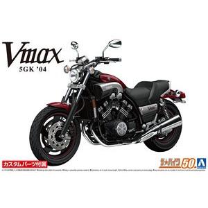 AOSHIMA 063132 1/12 山葉機車 5GK'大魔/Vmax'摩托車/2004年式樣