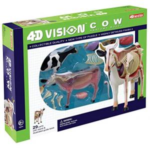 AOSHIMA 078198 4D視覺--動物#03 解剖牛隻/塗裝完成品