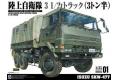 AOSHIMA 058909 1/35 日本.路上自衛隊 五十鈴汽車 SKW-477 3 1/2噸6輪軍用卡車 