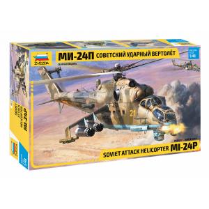 ZVEZDA 4812 1/48 SOVIET ATTACK HELICOPTER Mi-24P