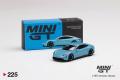 TSM MiniGT 1/64 Porsche Taycan Turbo S Frozen Blue...