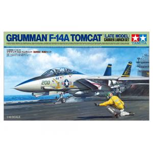 TAMIYA 61122 1/48 美國.格魯曼公司 F-14A Tomcat™（後期型號） 航母甲板