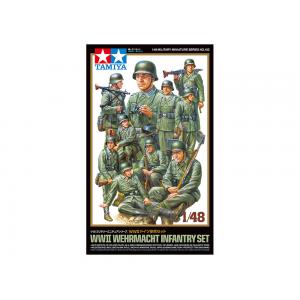 TAMIYA 32602 1/48 WWII WEHRMACHT INFANTRY SET 二戰國防軍步兵套件