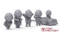 團購.TORI FACTORY fs-11 Q版航艦地勤拖車人員組  CUTIE  DECK Crews Set