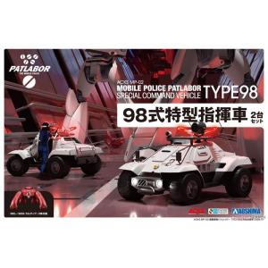 AOSHIMA 06306 1/43 機動警察 ACKS MP-02 98式特型指揮車 2台組