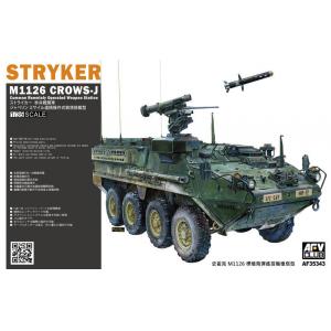 AFV CLUB 35343 1/35 STRYKER M1126 CROWS-J 史崔克M1126標槍飛彈遙控槍塔型