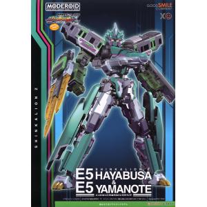 MODEROID 14839 Shinkalion 新幹線變形機器人Z E5隼號＆E5山手型態套組@@