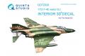 團購 Quinta Studio QD72029 1/72 美軍幽靈式戰機 F-4E early/EJ 3D立體浮雕水貼