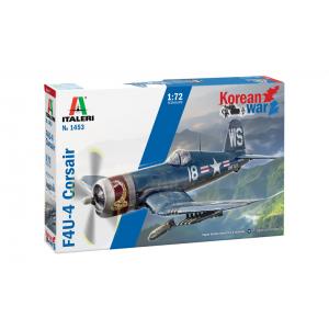 ITALERI 1453 1/72 美國海軍 韓戰 海盜式戰鬥機 Vought F4U-4 Corsair