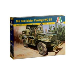 ITALERI 6555 1/35 二戰美國 M6 37mm 道奇反戰車炮車 M6 Dodge MGC WC-55