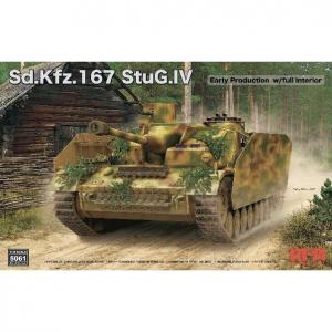RFM 5061 1/35 二戰德國 四號突擊炮 初期型附可動履帶 Sd.Kfz.167 StuG IV Early Production with Full Interior