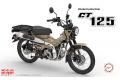 FUJIMI 141923 1/12 HONDA CT125 HUNTER Cub BikeNX4 啞光棕