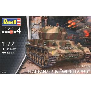 REVELL 03267 1/72 二戰德國 四號旋風式防空坦克 Flakpanzer IV Wirbelwind