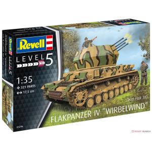 REVELL 03296 1/35 二戰德國 四號旋風式防空坦克 Flakpanzer IV `Wirbelwind`@@