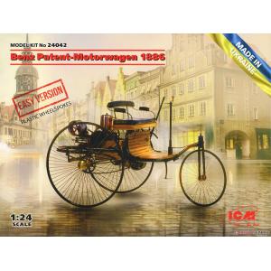 ICM 24042 1/24 賓士 奔馳專利電機車1號 Benz Patent-Motorwagen 1886 - Easy Version