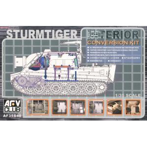 AFV CLUB FV-35S40 1/35 二戰德國 虎式突擊炮車 內構套件 Sturm Tiger Interior Parts Set