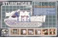 AFV CLUB FV-35S40 1/35 二戰德國 虎式突擊炮車 內構套件 Sturm Tiger Interior Parts Set